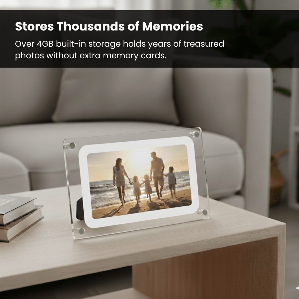 The Digital Frame That Plays Your Photos & Videos