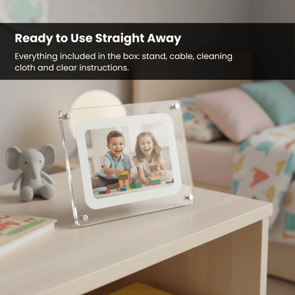 The Digital Frame That Plays Your Photos & Videos