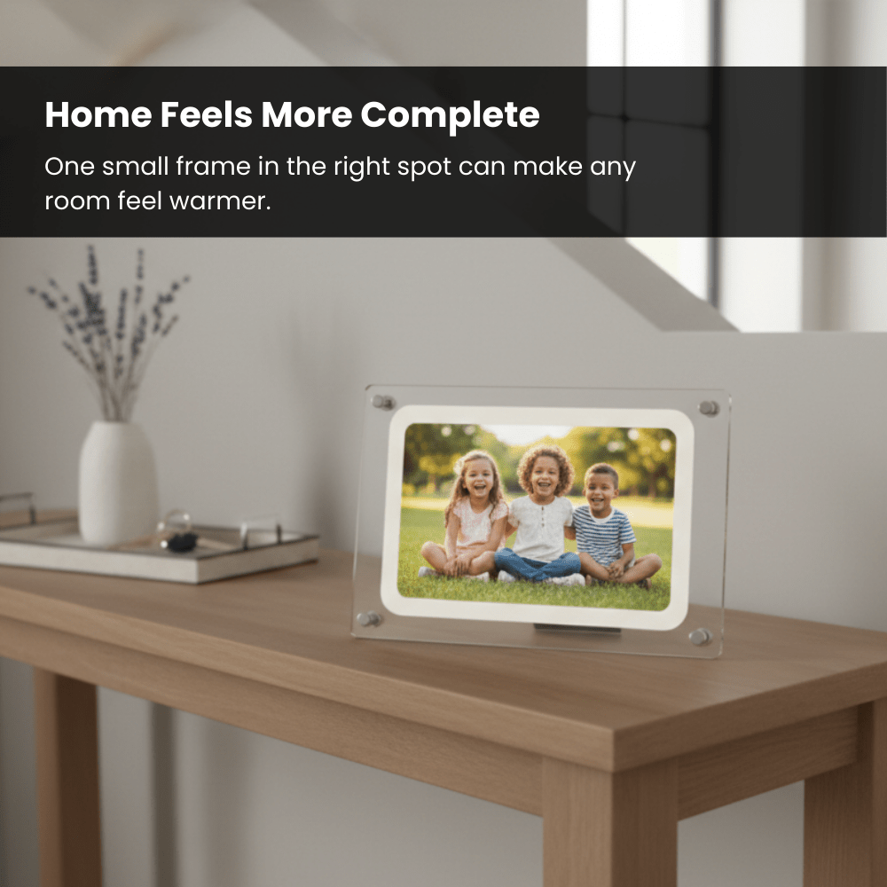 The Digital Frame That Plays Your Photos & Videos
